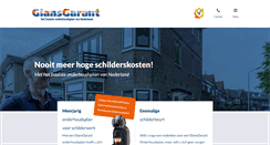 Desktop Screenshot of glansgarant.nl